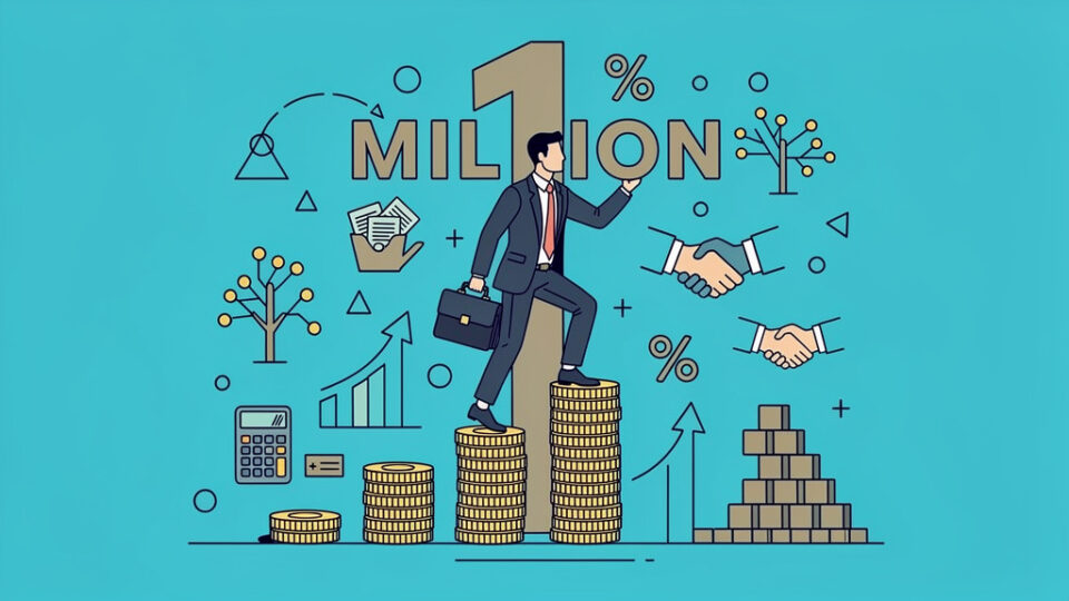 Jak zarobić pierwszy milion jako przedsiębiorca – praktyczny przewodnik